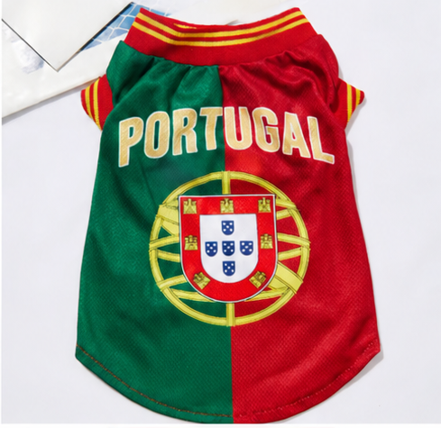 Camisola Portugal para Cães | Edição Mundial 2026